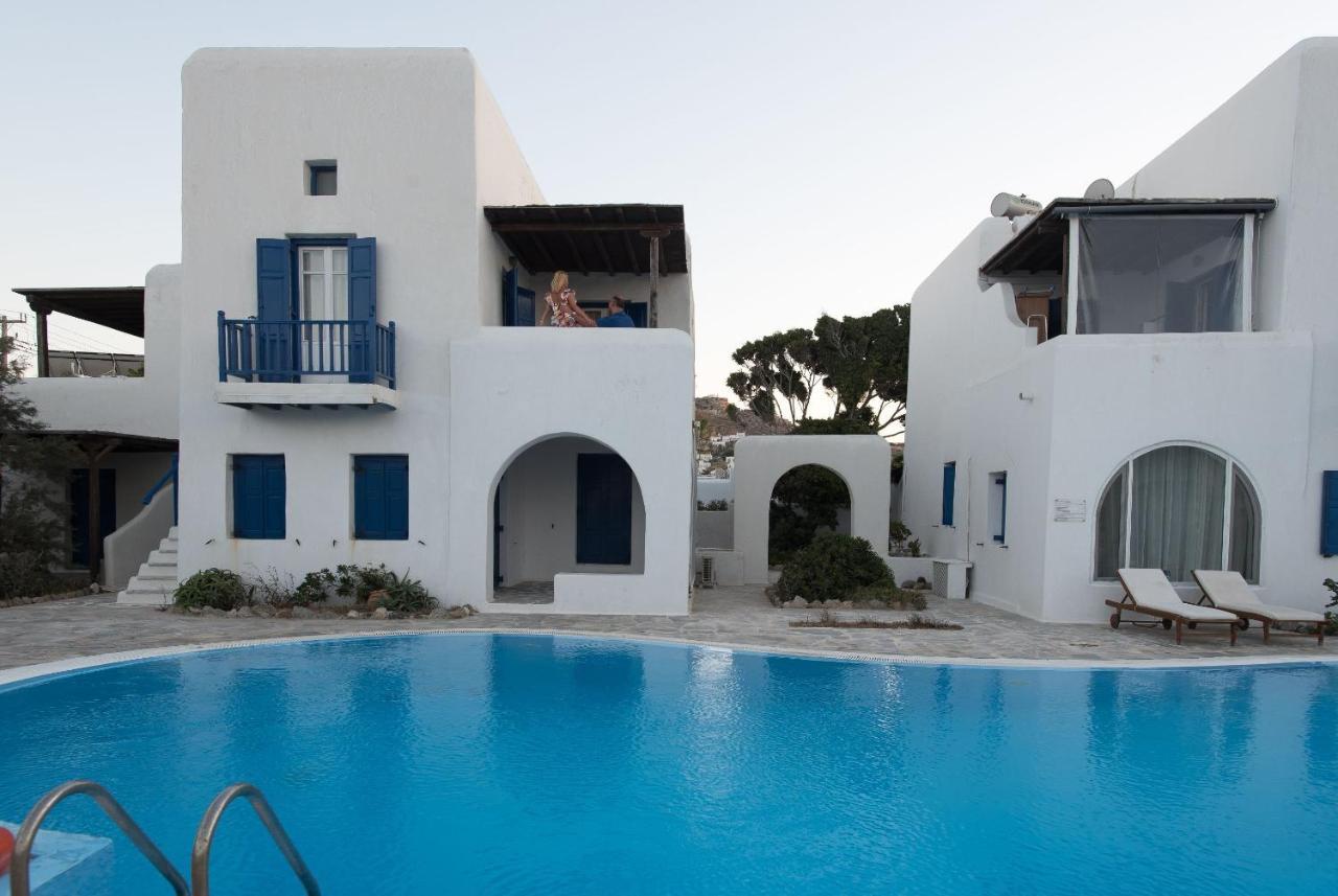 Mykonos Town Glamorous 2Br Villa In Ornos With Amazing Sea View! מראה חיצוני תמונה