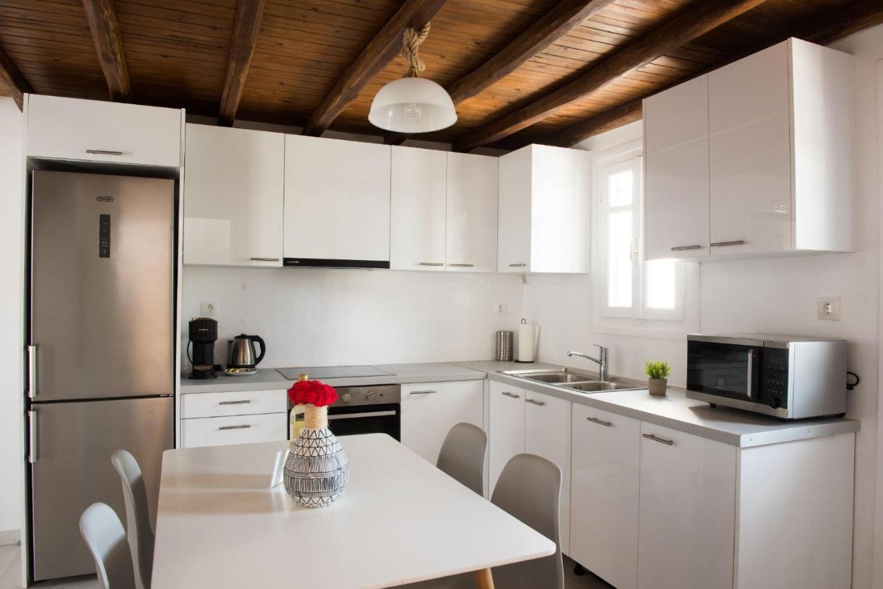 Mykonos Town Glamorous 2Br Villa In Ornos With Amazing Sea View! מראה חיצוני תמונה